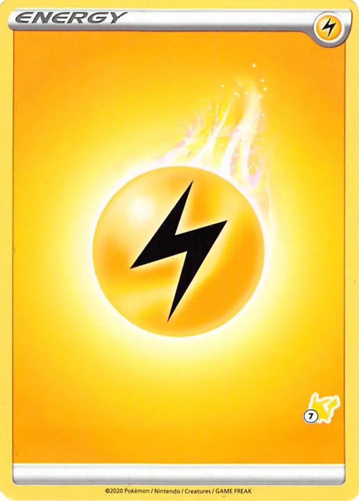 Lightning Energy (Pikachu Stamp #7) [Battle Academy 2022] - Pokemon Single
