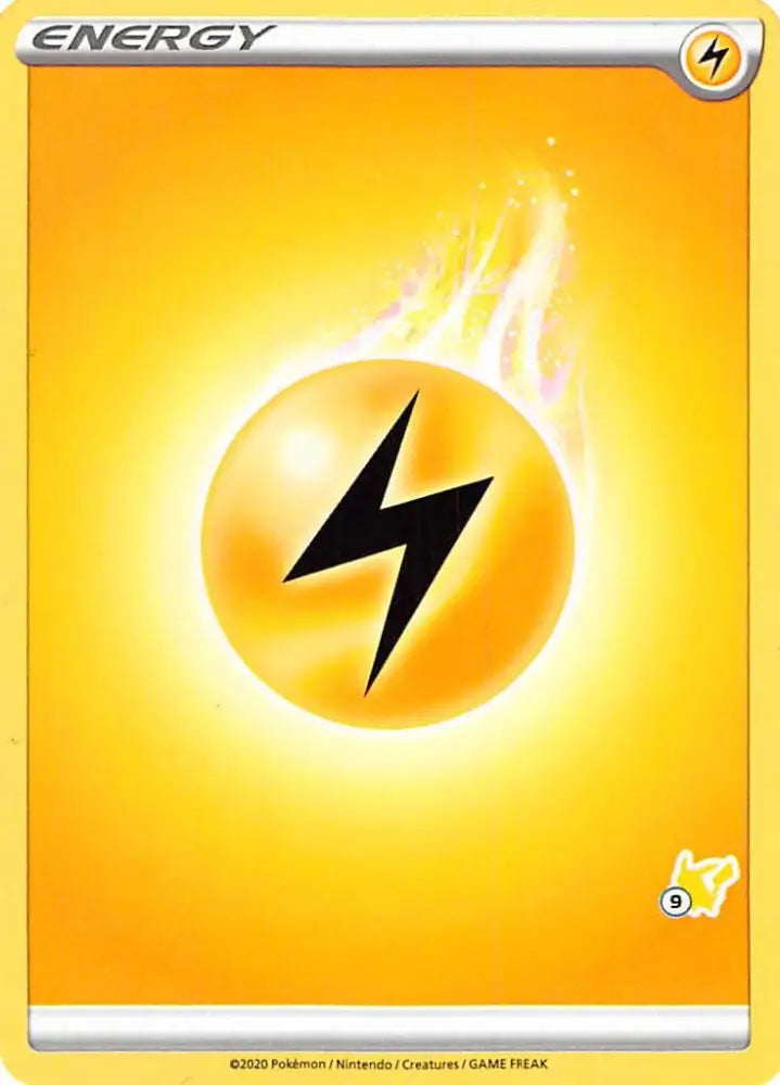Lightning Energy (Pikachu Stamp #9) [Battle Academy 2022] - Pokemon Single