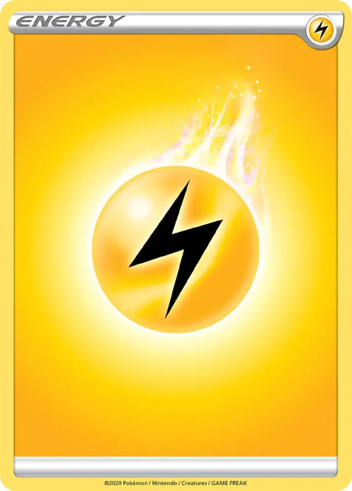 Lightning Energy [Sword & Shield: Base Set] - Pokemon Single
