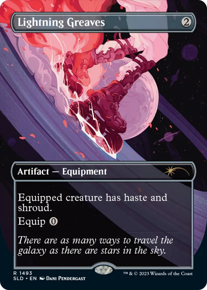 Lightning Greaves (1493) [Secret Lair Drop Series] - MTG Single