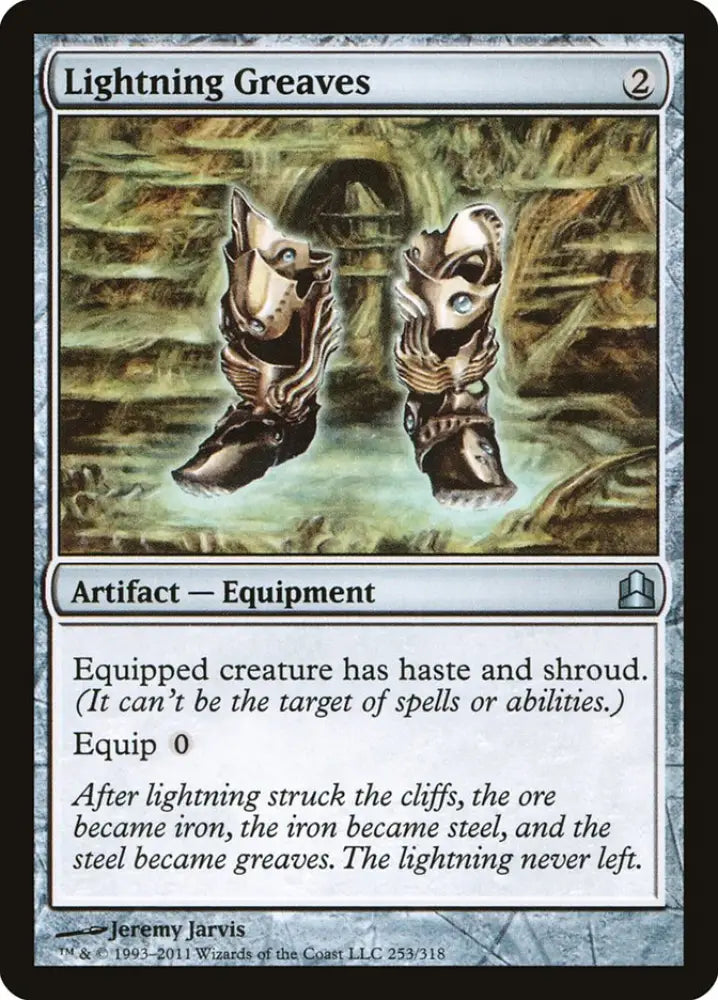 Lightning Greaves [Commander 2011] - MTG Single