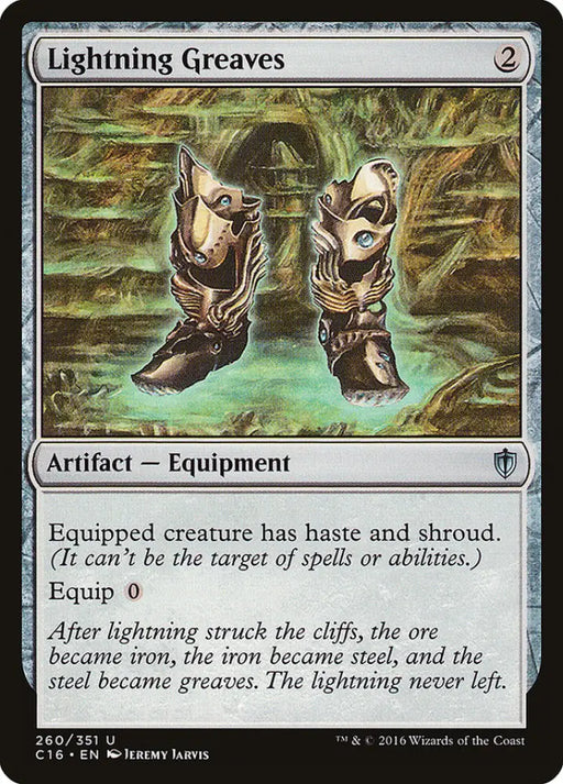 Lightning Greaves [Commander 2016] - MTG Single