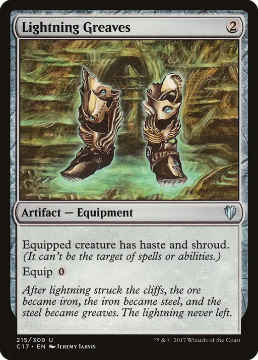 Lightning Greaves [Commander 2017] - MTG Single