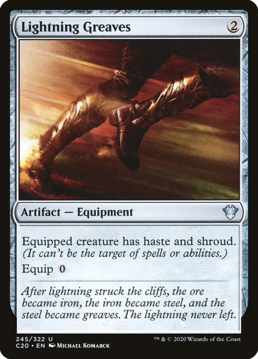 Lightning Greaves [Commander 2020] - MTG Single