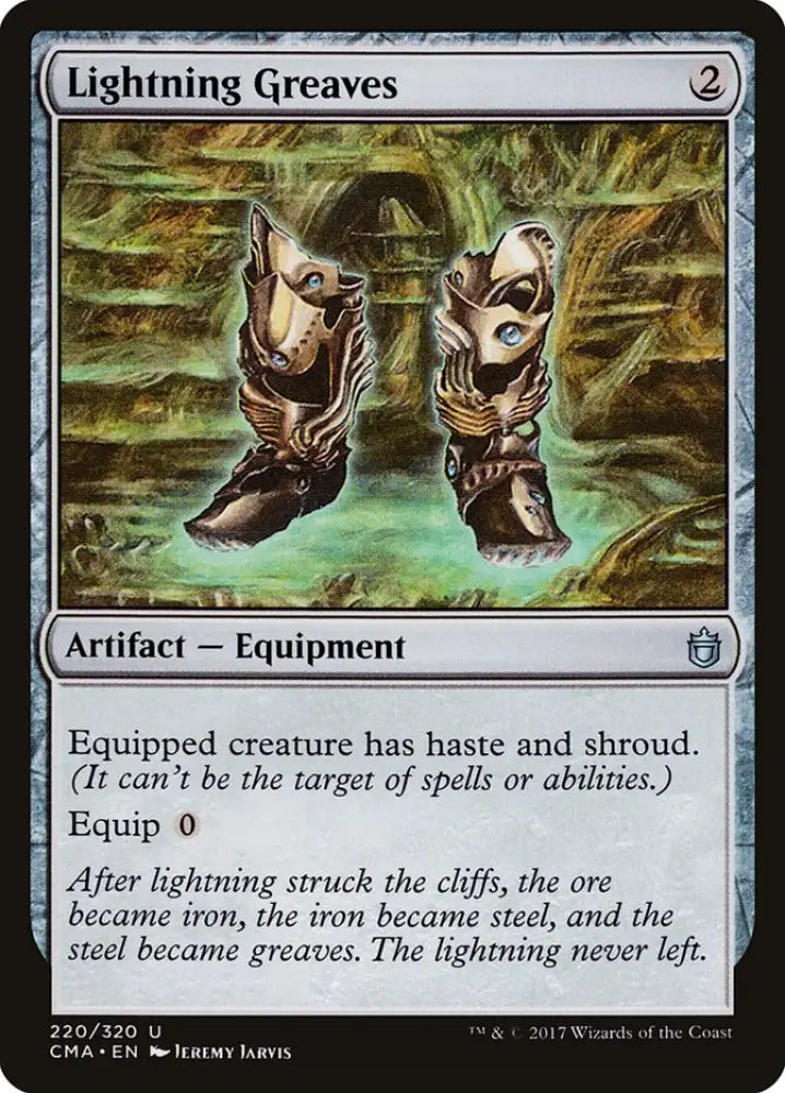 Lightning Greaves [Commander Anthology] - MTG Single