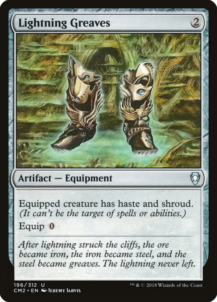 Lightning Greaves [Commander Anthology Volume II] - MTG Single