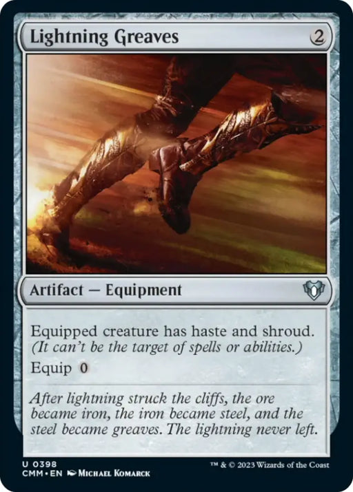 Lightning Greaves [Commander Masters] - MTG Single