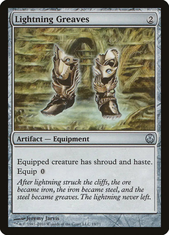 Lightning Greaves [Duel Decks: Phyrexia vs. the Coalition] - MTG Single