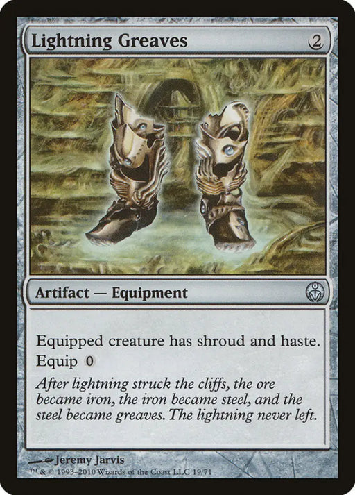 Lightning Greaves [Duel Decks: Phyrexia vs. the Coalition] - MTG Single