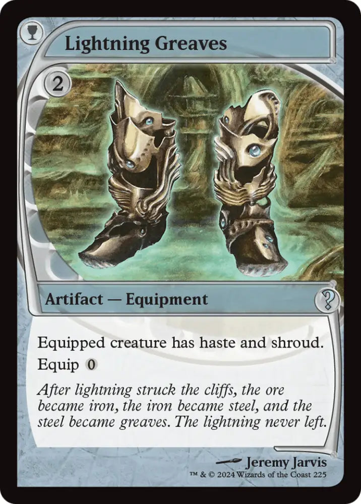 Lightning Greaves (Future Sight) [Mystery Booster 2] - MTG Single