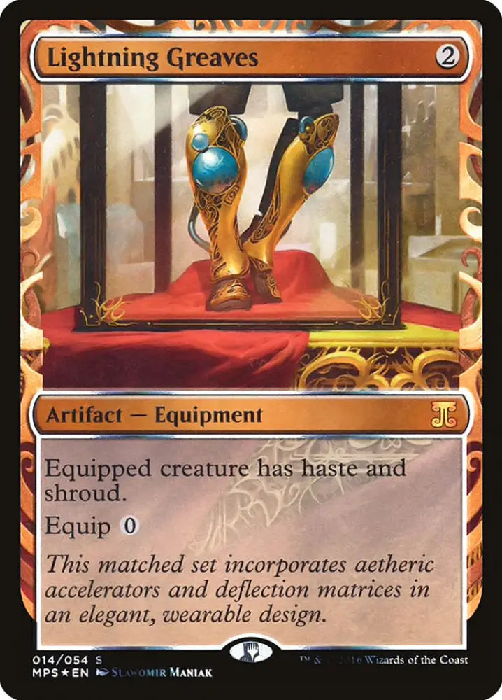 Lightning Greaves [Kaladesh Inventions] - MTG Single