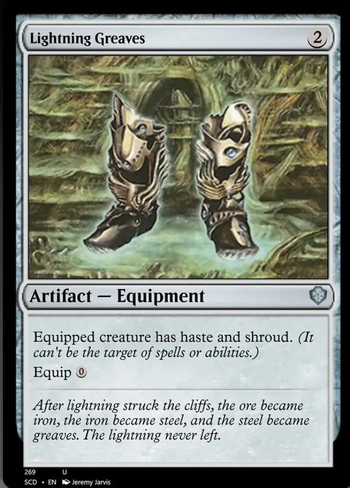 Lightning Greaves [Starter Commander Decks] - MTG Single