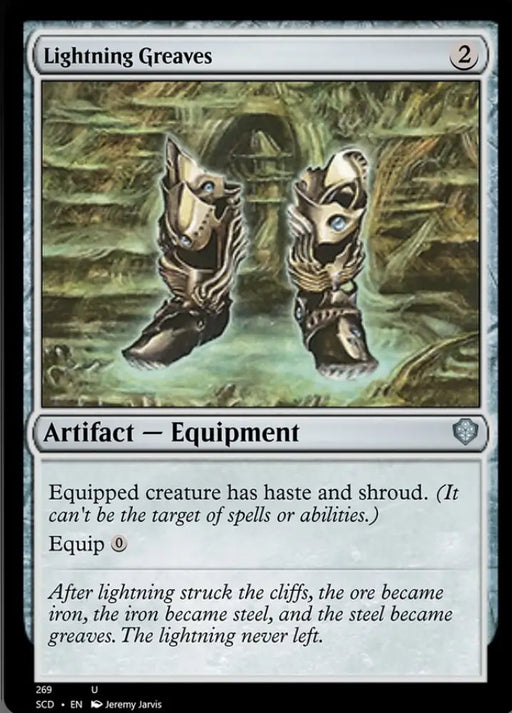 Lightning Greaves [Starter Commander Decks] - MTG Single