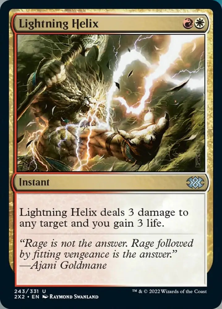 Lightning Helix [Double Masters 2022] - MTG Single