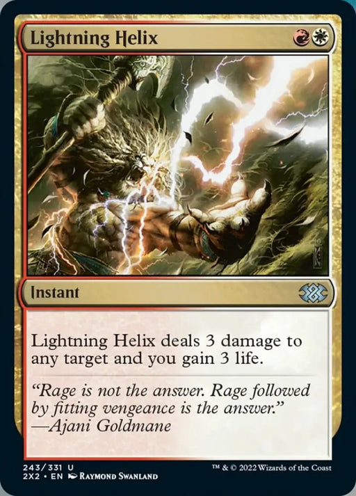 Lightning Helix [Double Masters 2022] - MTG Single