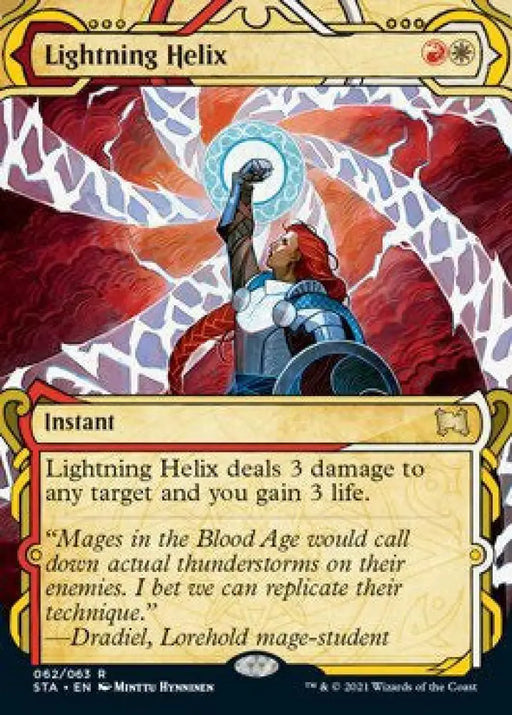 Lightning Helix (Foil Etched) [Strixhaven: School of Mages Mystical Archive] - MTG Single
