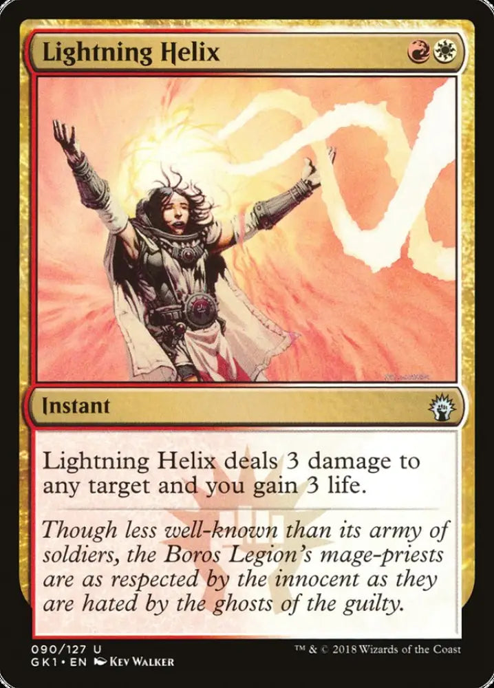 Lightning Helix [Guilds of Ravnica Guild Kit] - MTG Single