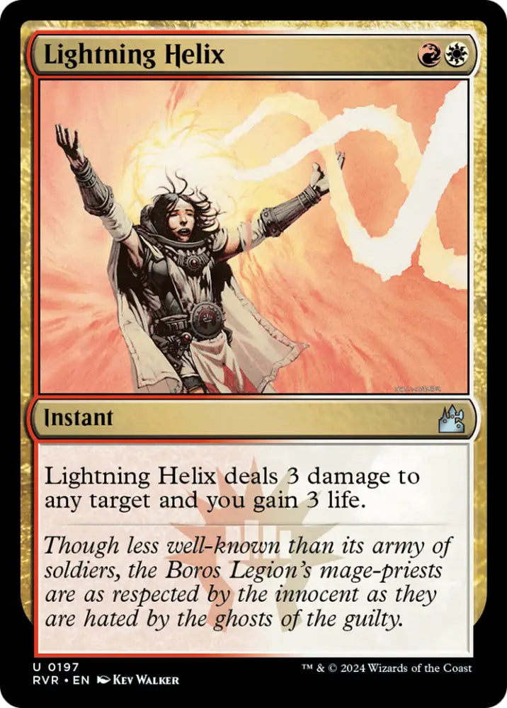 Lightning Helix [Ravnica Remastered] - MTG Single