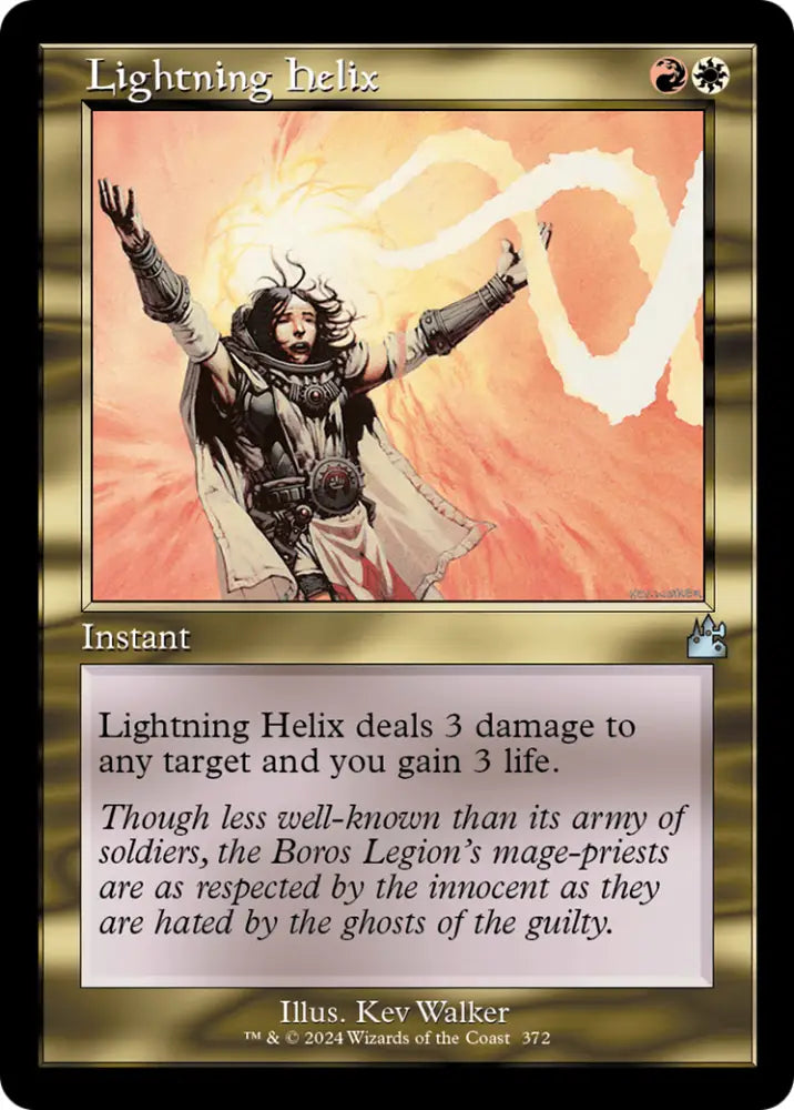 Lightning Helix (Retro Frame) [Ravnica Remastered] - MTG Single