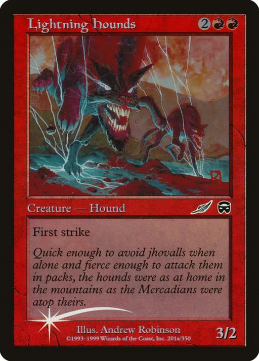 Lightning Hounds [Media Promos] - MTG Single