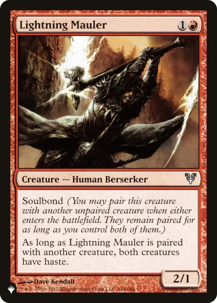 Lightning Mauler [The List] - MTG Single