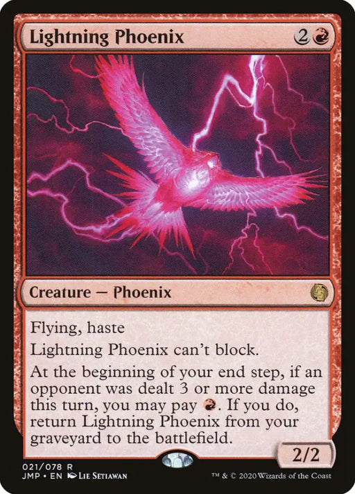Lightning Phoenix [Jumpstart] - MTG Single