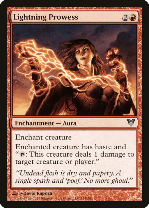 Lightning Prowess [Avacyn Restored] - MTG Single