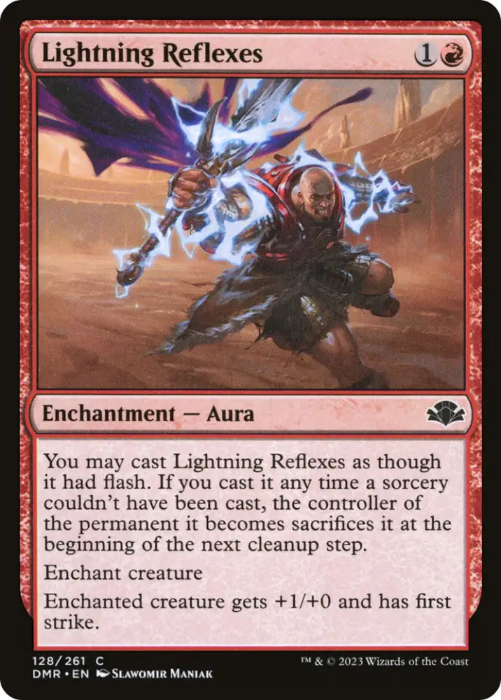 Lightning Reflexes [Dominaria Remastered] - MTG Single