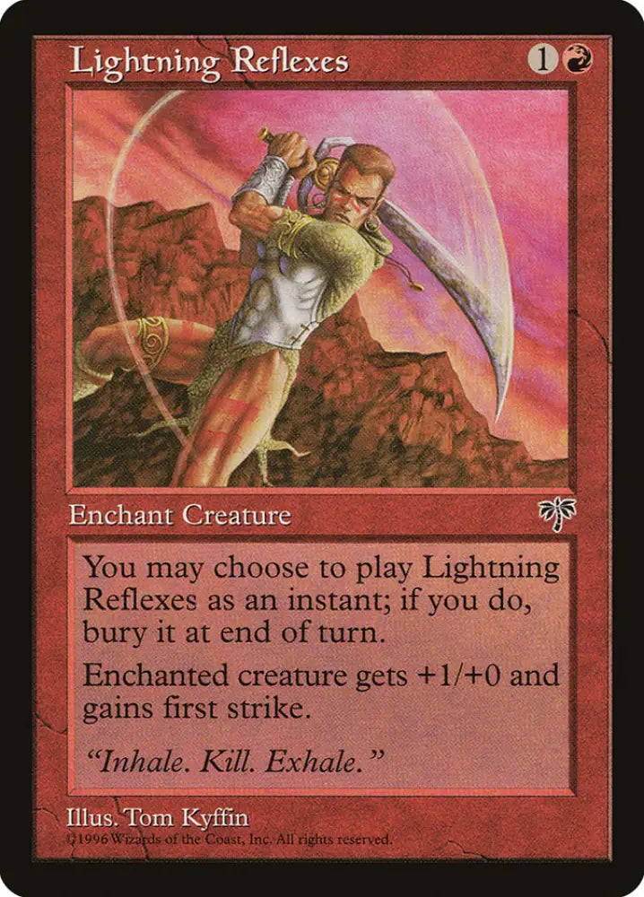 Lightning Reflexes [Mirage] - MTG Single