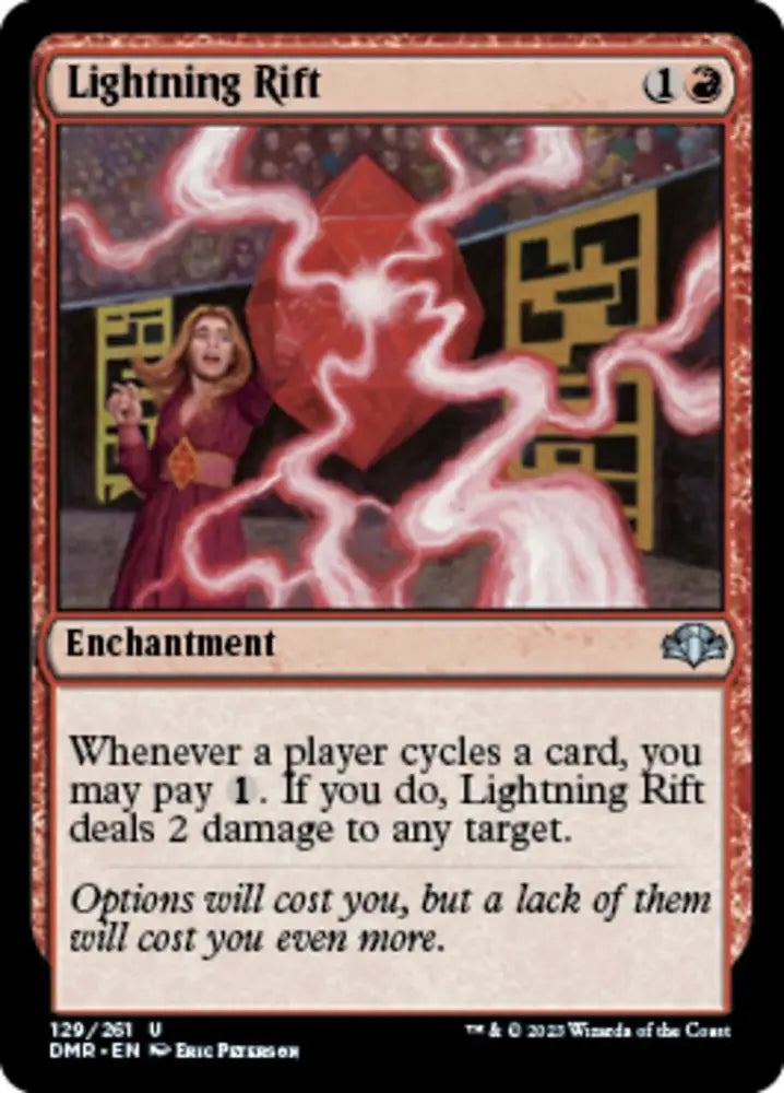 Lightning Rift [Dominaria Remastered] - MTG Single