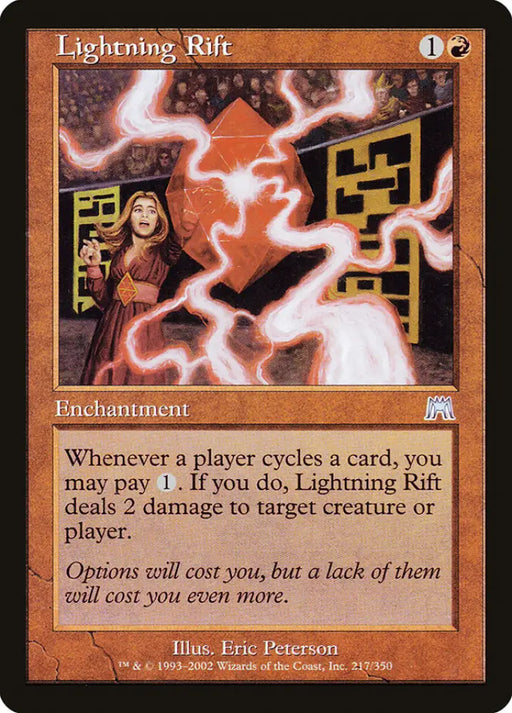 Lightning Rift [Onslaught] - MTG Single