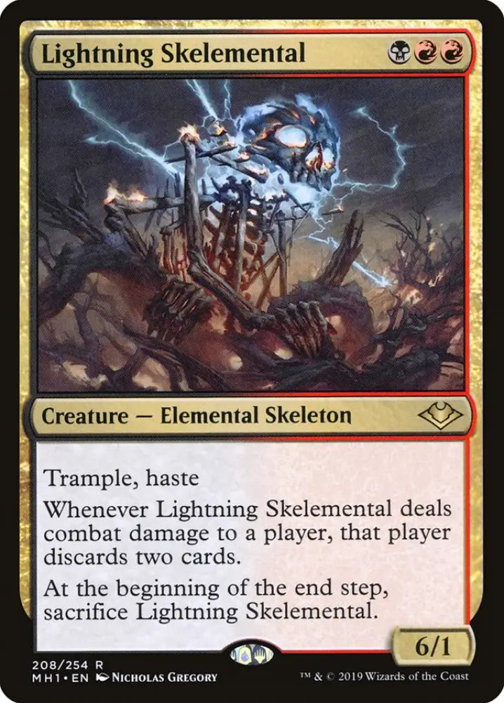 Lightning Skelemental [Modern Horizons] - MTG Single