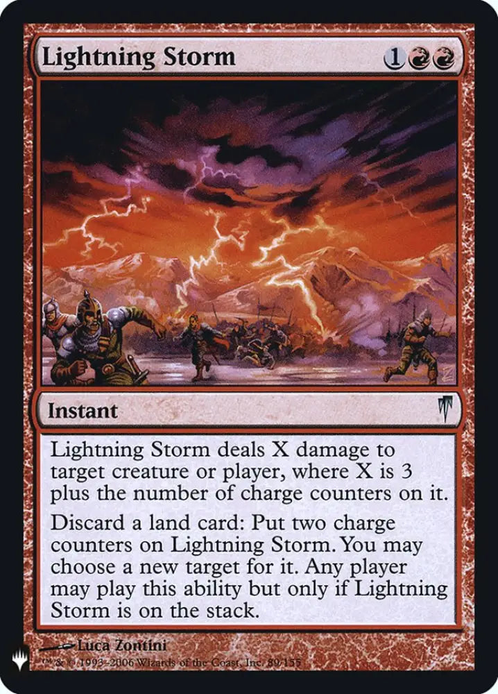Lightning Storm [Mystery Booster] - MTG Single