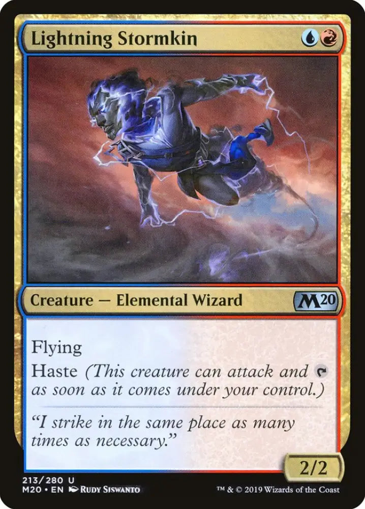Lightning Stormkin [Core Set 2020] - MTG Single
