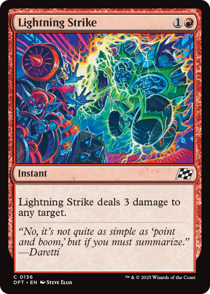 Lightning Strike [Aetherdrift] - MTG Single
