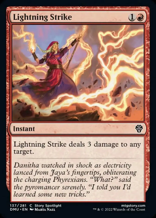 Lightning Strike [Dominaria United] - MTG Single