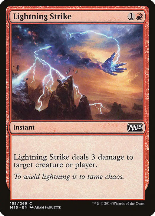 Lightning Strike [Magic 2015] - MTG Single