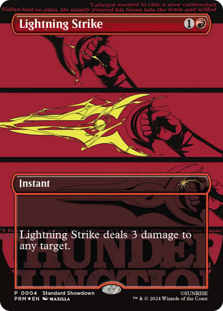 Lightning Strike [Standard Showdown Promos] - MTG Single