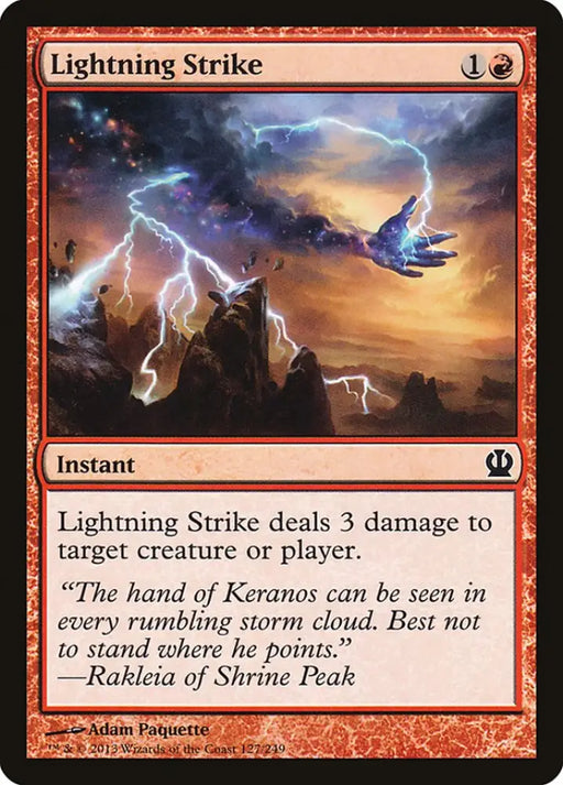 Lightning Strike [Theros] - MTG Single