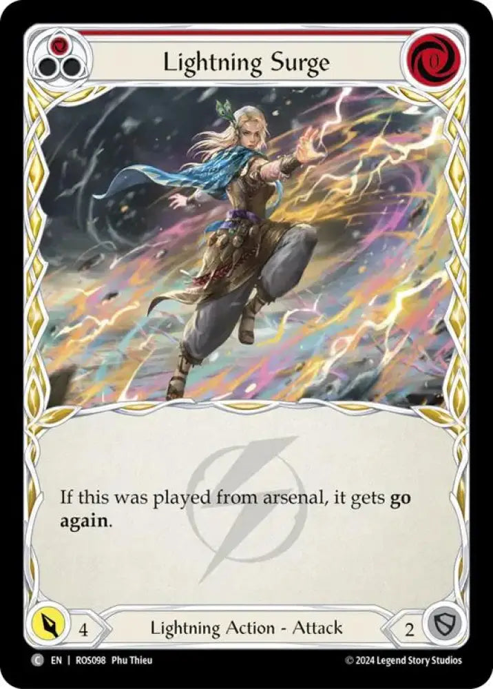Lightning Surge (Red) [Rosetta] - Flesh And Blood Single