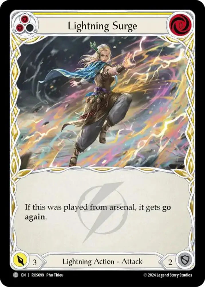 Lightning Surge (Yellow) [Rosetta] - Flesh And Blood Single