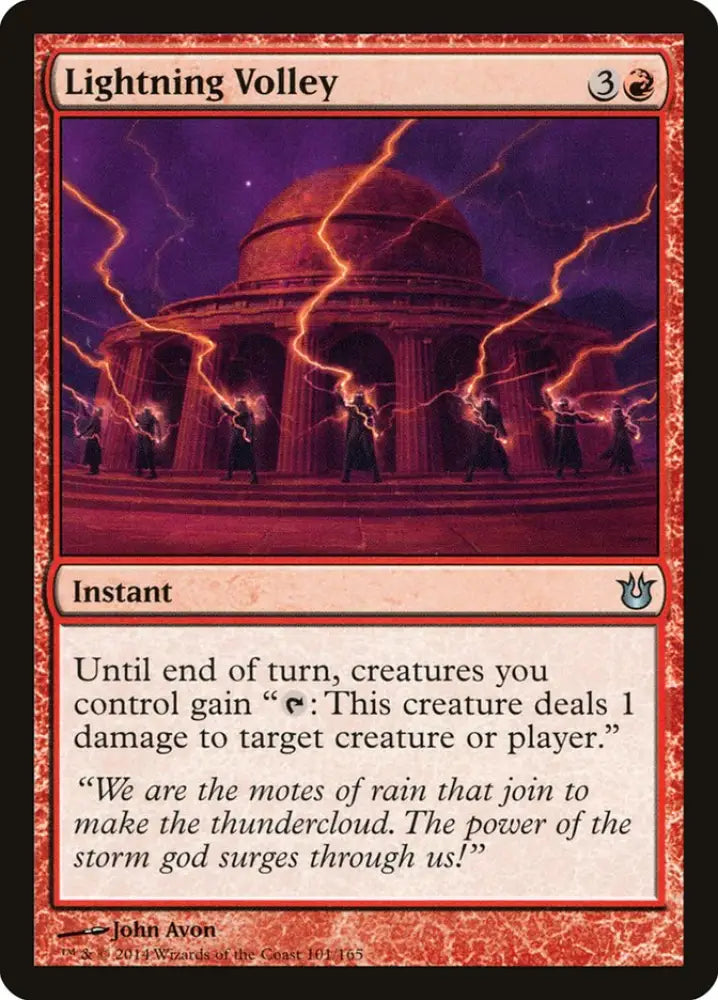 Lightning Volley [Born of the Gods] - MTG Single