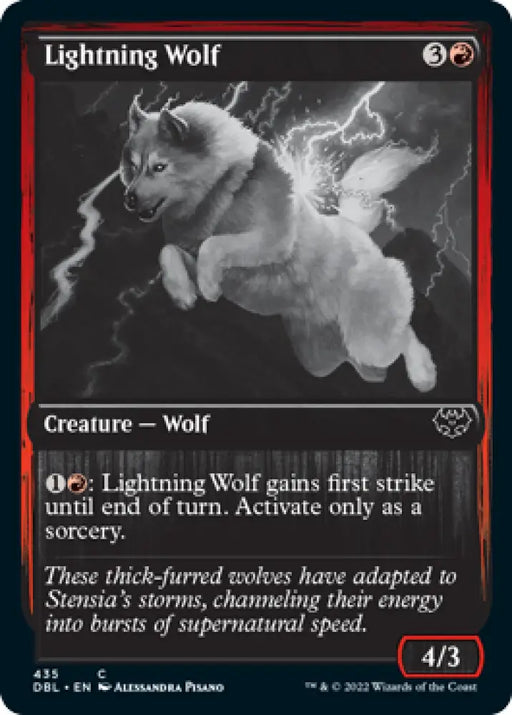 Lightning Wolf [Innistrad: Double Feature] - MTG Single