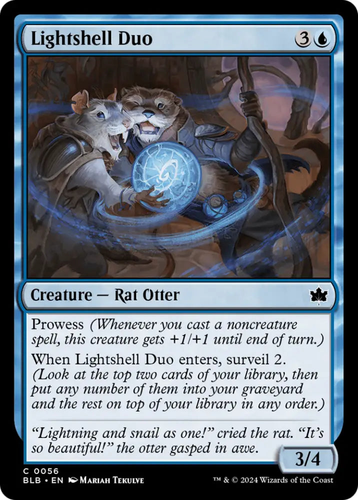 Lightshell Duo [Bloomburrow] - MTG Single