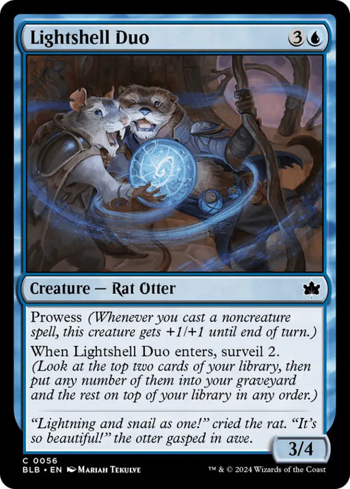 Lightshell Duo [Bloomburrow] - MTG Single