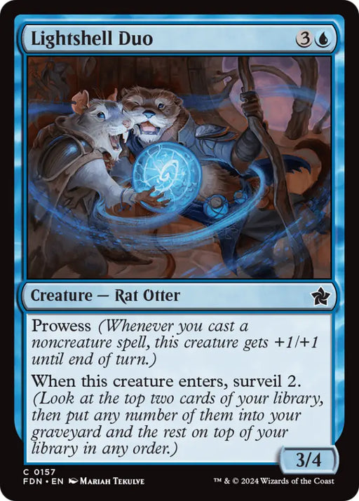 Lightshell Duo [Foundations] - MTG Single