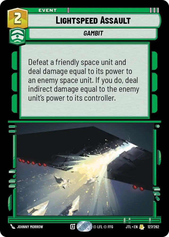 Lightspeed Assault (127/262) [Jump to Lightspeed] - Star Wars: Unlimited Single