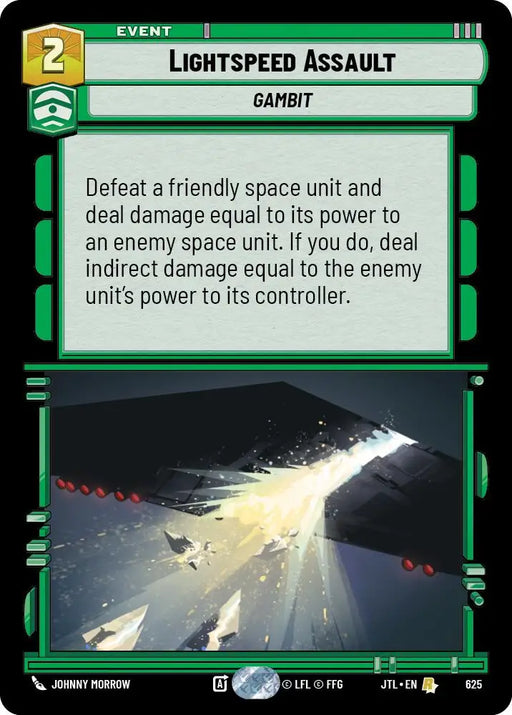 Lightspeed Assault (Foil) (625) [Jump to Lightspeed] - Star Wars: Unlimited Single