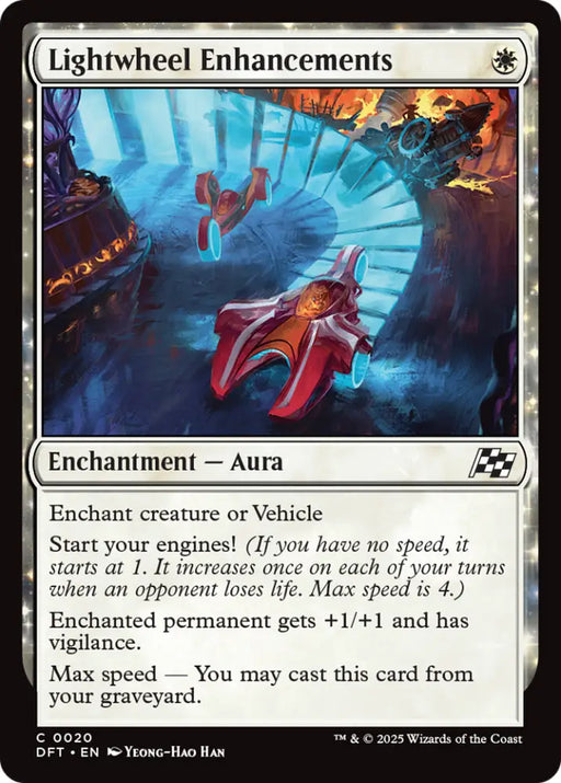 Lightwheel Enhancements [Aetherdrift] - MTG Single