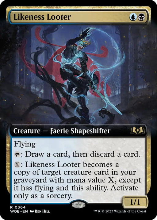 Likeness Looter (Extended Art) [Wilds of Eldraine] - MTG Single